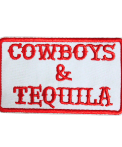 Cowboys & Tequila Patch (Small/Embroidery)