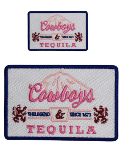 Cowboys Tequila Patch (Small/Embroidery)