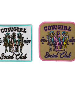 Cowgirl Social Club Patch (Small/Embroidery)
