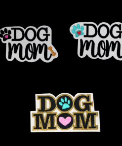 Dog Mom Paw Patch(Small/Embroidery)