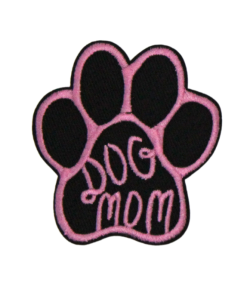 Dog Mom Patch (Small/Embroidery)