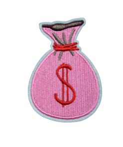 Dollar Bag Patch (Small/Embroidery)