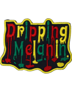 Dripping Melanin Patch (Small/Embroidery)