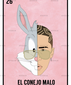 El Conejo Malo Dtf Transfer