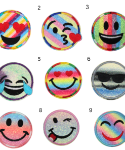 Emoji Glitter Patch