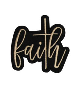 Faith Patch (Small/Embroidery)