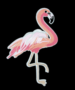 Flamingo Patch (Large/Embroidery)