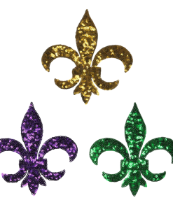 Fleur De Lis Patch (Medium/Sequin)