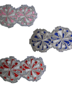 Cheer Glitter Pom Pom Patch (Small/Embroidery)