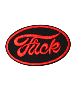 Fuck Red Patch (Small/Embroidery)