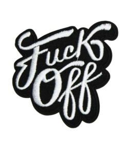 Fuck Off Patch (Small/Embroidery)