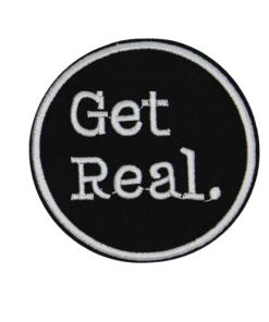 Get Real Patch (Small/Embroidery)