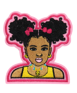 Black Girl Patch (Small/Embroidery)