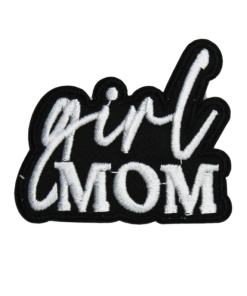 Girl Mom Patch (Small/Embroidery)