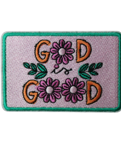 God Is Good Flower Patch (Small/Embroidery)