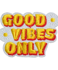 Good Vibes Only Flower Patch (Small/Embroidery)