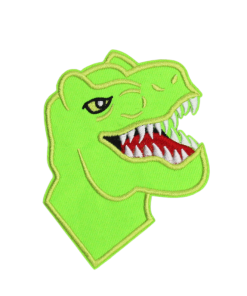 Green Dinosaur Patch (Small/Embroidery)