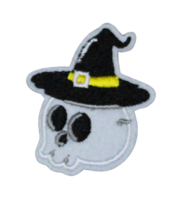 Skull Witch Patch (Small/Embroidery)