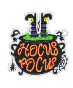 Hocus Pocus Cauldron Patch (Small/Embroidery)