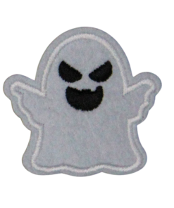 White Ghost Patch (Small/Embroidery)