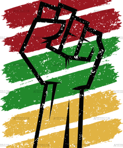 Hand Of Victory DTF Transfer