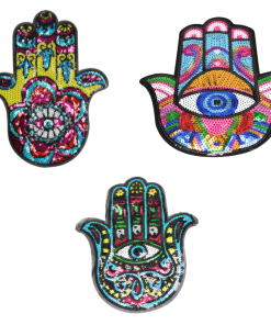Hand Design Patch (Large/Sequin)
