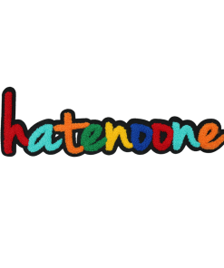 Hate No One Multicolor Patch (Large/Chenille)