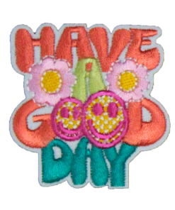 Have A Good Day Patch (Small/Embroidery)