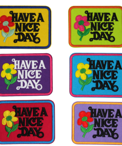 Have A Nice Day Patch (Small/Embroidery)