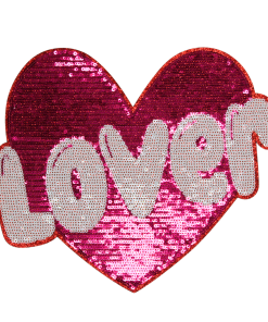 Lover Heart Patch (Large/Sequin)