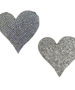 Heart Rhinestone Patch