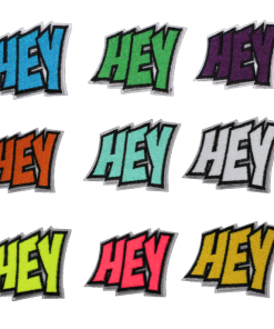 Hey Patch (Small/Embroidery)