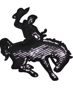 Horse Rider Patch (Large/Sequin)