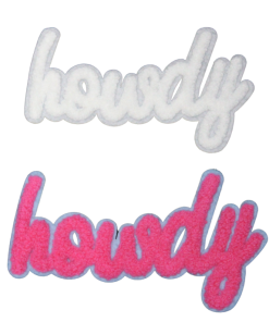 Howdy Patch (Small/Chenille)