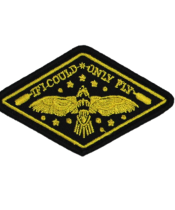 If I Could Only Fly Patch (Small/Embroidery)
