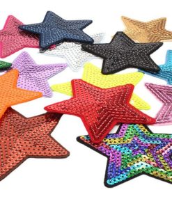 3.25 Inch Star Patch (Small/Sequin)