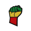 Black Power Fist Patch (Small/Embroidery)