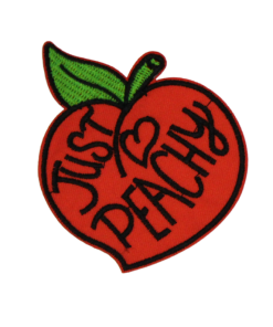 Just Peachy Patch (Small/Embroidery)