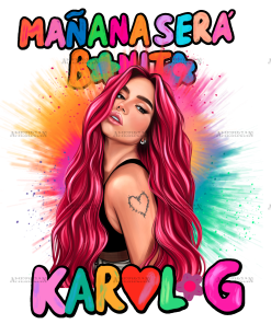 Karol G 1 Dtf Transfer