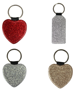 Shimmer Sublimation Key Chains