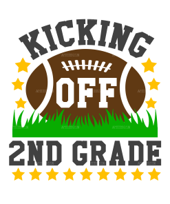 Kicking Off 2nd Grade DTF Transfer