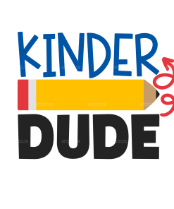 Kinder Dude DTF Transfer