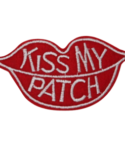 Kiss My Patch Lips Patch (Small/Embroidery)