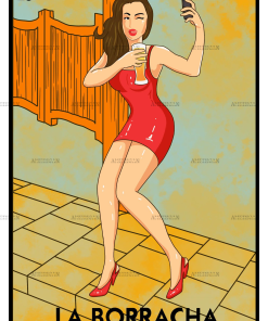 La Borracha1 Dtf Transfer