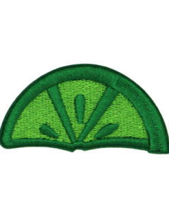 Lime Slice Patch (Small/Embroidery)
