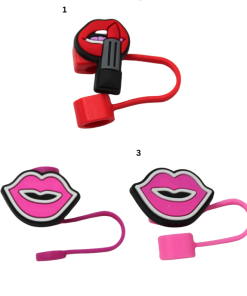 Lips Straw Toppers