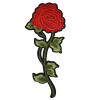 Long Stem Rose Patch (Large/Embroidery)