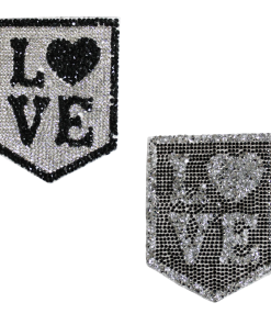 Love Rhinestone Patch