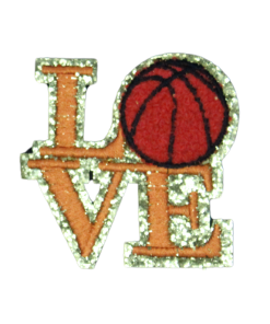 Love Basketball Patch(Small/Chenille)