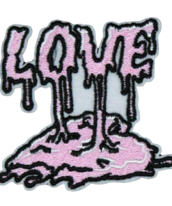 Love Dripping Patch (Small/Embroidery)